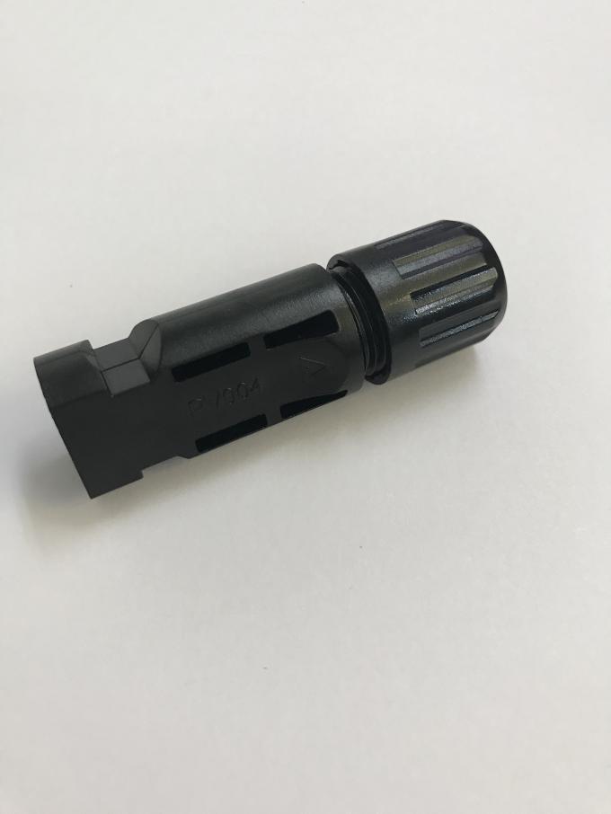 Niedriges Verbindungsstück des Übergangs-Widerstand-MC4, Solarverbindungsstück PC Material-30A MC4