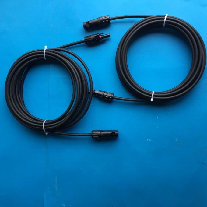Flexible Erweiterungs-Kabel-Schnellkupplung des Sonnenkollektor-4mm2 mit Verbindungsstück MC4