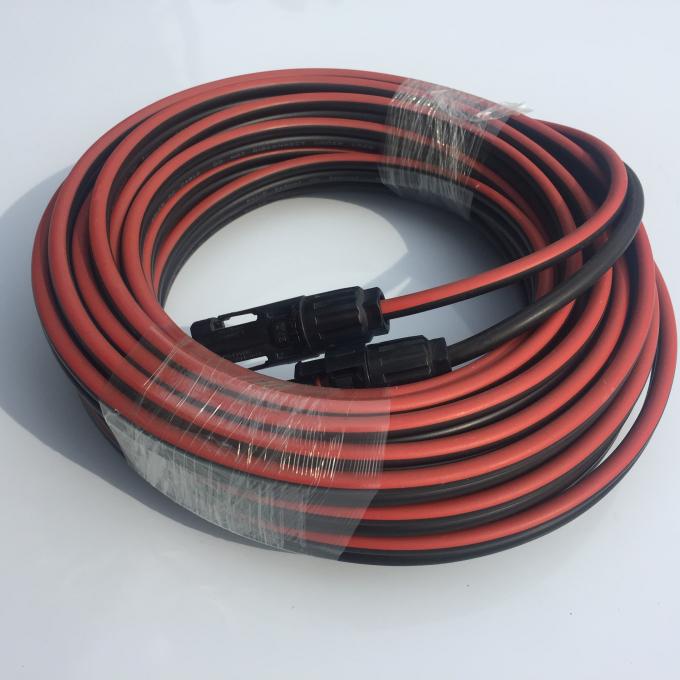 Selbstsolarkabel verschluß Soems 6mm2 MC4, Staub-Beweis-Sonnenkollektor-Stromkabel