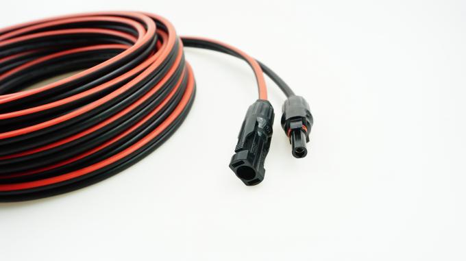Imprägniern Sie 1 gesetztes männlich-weibliches MC4 Solarkabel, Sonnenkollektor-Kabel 1000VDC 12V