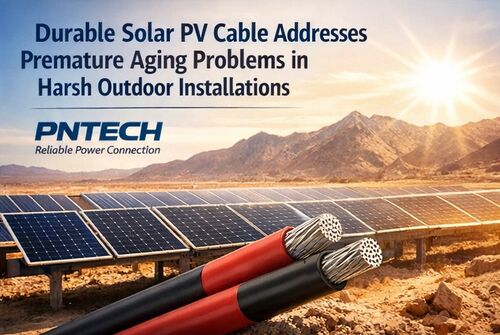 Latest company news about Dauerhaftes Solar-PV-Kabel löst vorzeitiges Altern in schwierigen Außenanlagen